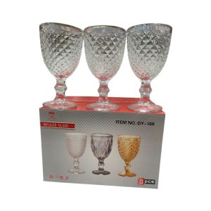 Copas de vino labradas x6 340ml