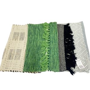 Alfombra rustica con flecos