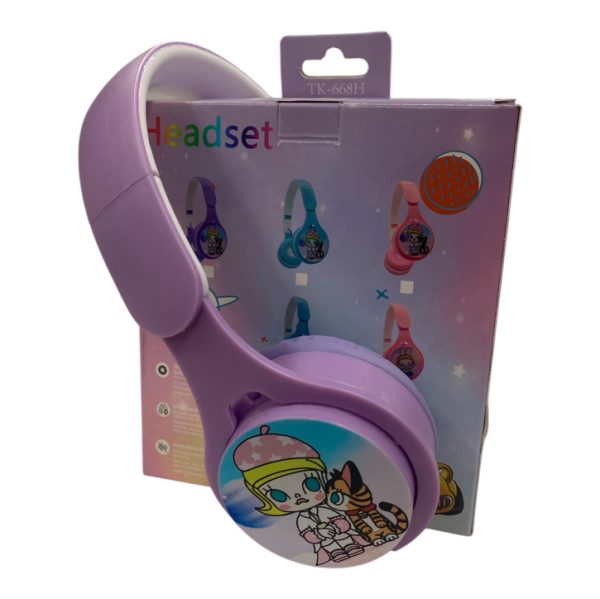 Auriculares vincha bt Labubu