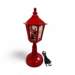Farol navideño con luz a usb
