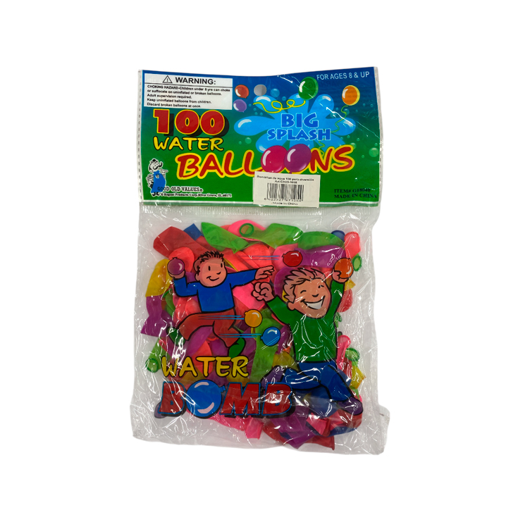 Globitos de agua x100