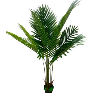 Planta de interior con maceta 1.3 m 9 hojas