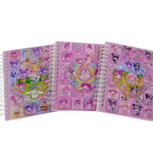 Libreta 3d Kuromi 14cm