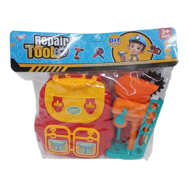 Set de herramientas con mochila