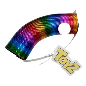 Resorte largo metalizado