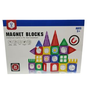Juego magnetico x34 pzas
