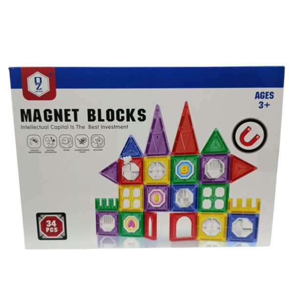Juego magnetico x34 pzas