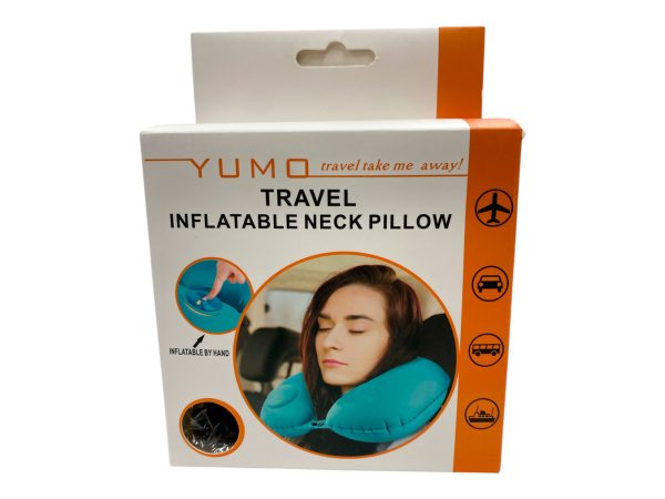 Almohadita de viaje autoinflable