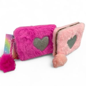 Billetera infantil de peluche