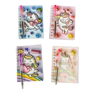 Libretita con boligrafo,