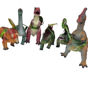 Dinosaurio de goma grande