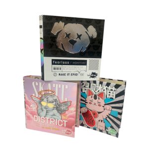 Carpeta 3 anillox cartonee inkdrop pop