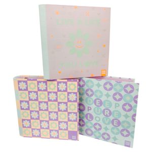 Carpeta 3 anillos cartonee sweet