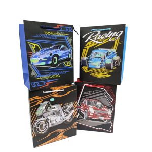 Bolsa de regalo infantil con relieve chica 23 cm