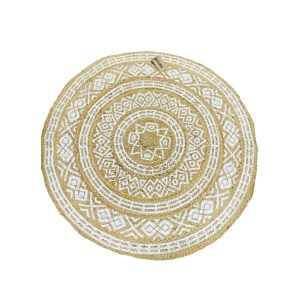 Alfombra rustica redonda 90 cm