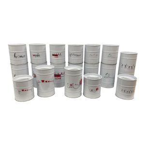 Set de latas vertedoras tambor