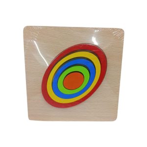 Encastre forrmas y figuras en madera