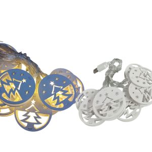 Luces led pinos de madera a usb