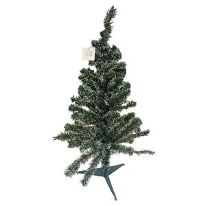 Arbol navideño verde punta nevada 90cm art.3011