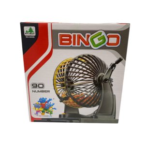 Juego de bingo con bolillero art.4160/8229A
