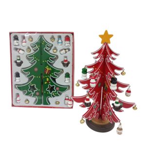 Pino navide˜o par aramar de madera