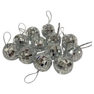 Bolas navideñas espejadas x12 n2 art.303615