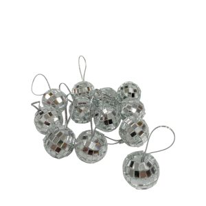 Bolas navideñas espejadas x12 n3 art.303616