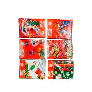 Mantel navideño tropical antimancha 150 x220 m