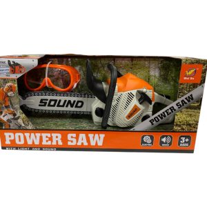 Motosierra con gafas con luz y sonido art.B041-0132