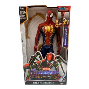 Spiderman articulado con luz y sonido
