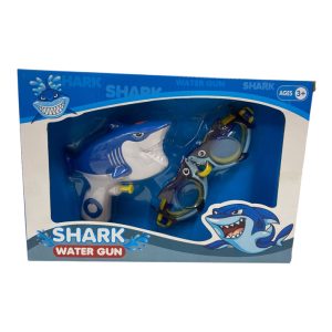 Set tiburon lanza agua + antiparras art.B001-0026