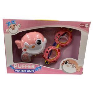 Set de pescadito lanza agua +antiparras art.B001