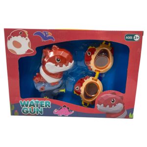 Set dino lanza agua + antiparras art.B001-0028