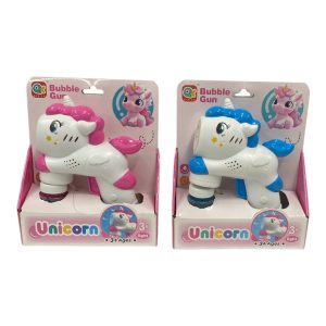 Pistola burbujero unicornio 15cm