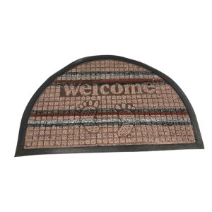 Alfombra de goma semicirculo