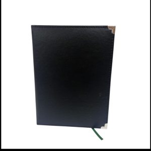 Agenda semanal tipo cuero