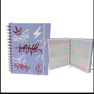 Agenda semanal tapa dura