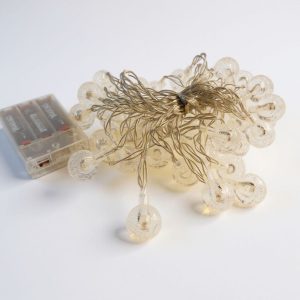Luz leds bolitas 6m