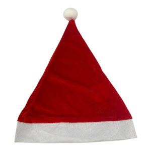 Gorro Papa Noel de felpa