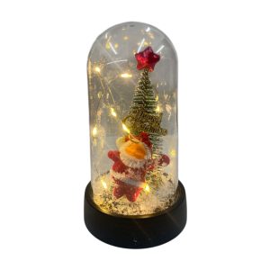 Adorno navideño con luz