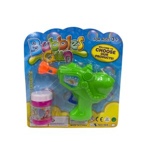 Pistolita lanza burbujas