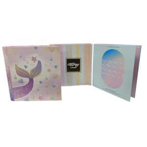 Carpeta 3 anillos cartonee pastel con frases art.fg