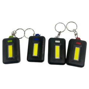 Llavero con linterna cob 3 posiciones