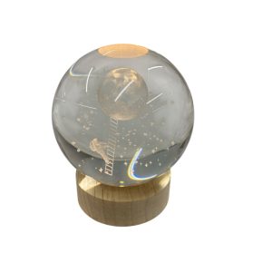 Lampara led 3D bola de cristal