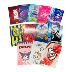 Carpeta de dibujo elastico blanco