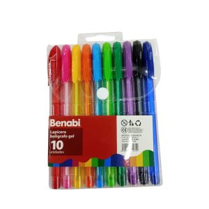 Boligrafo gel x10