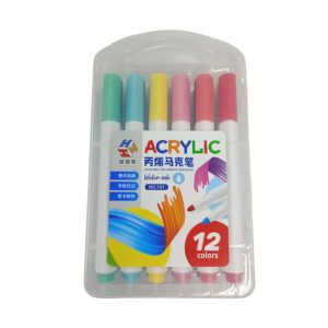 Marcadores acrilicos x12