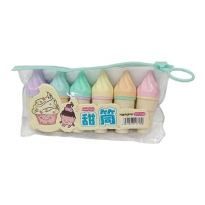 Resaltadores heladitos x6