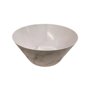 Ensaladera de melamina redonda marmol