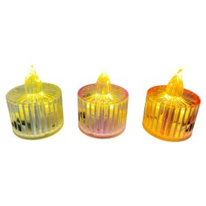 Vela led acrilica art.13087